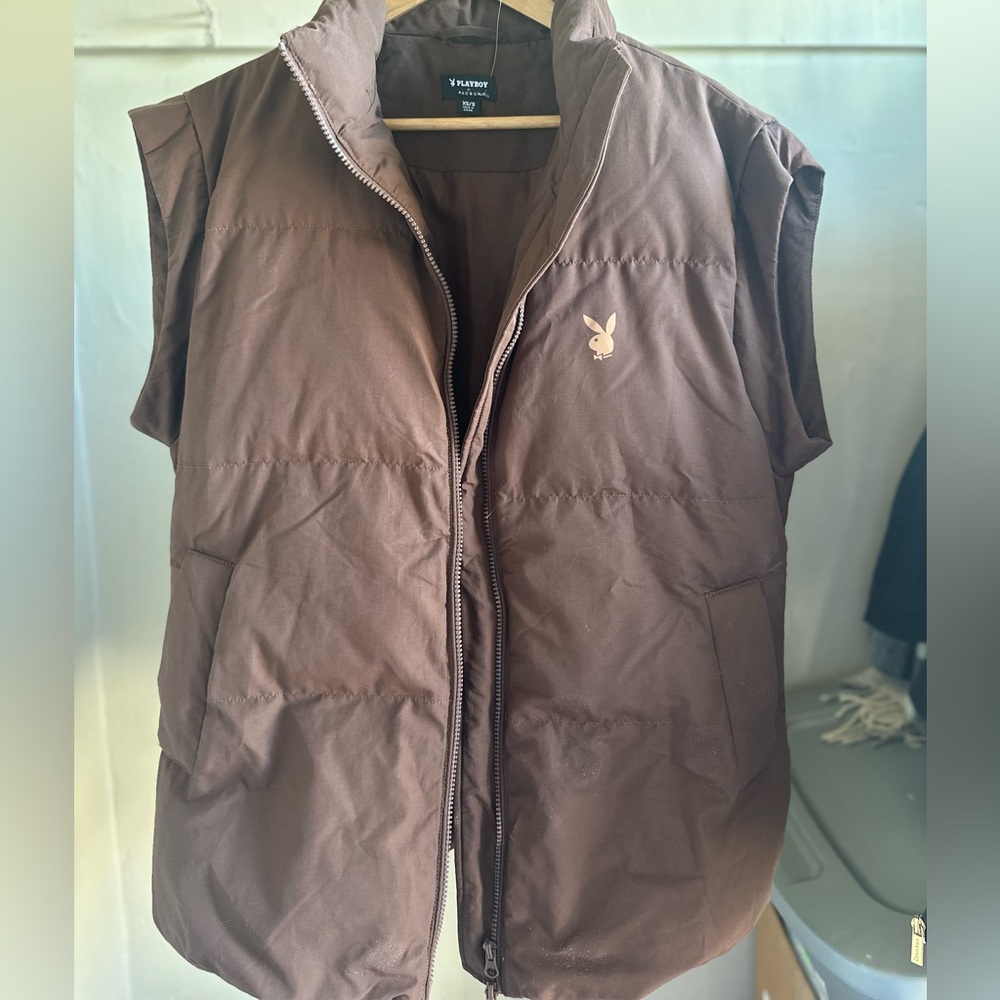 Women’s Playboy puffer vest